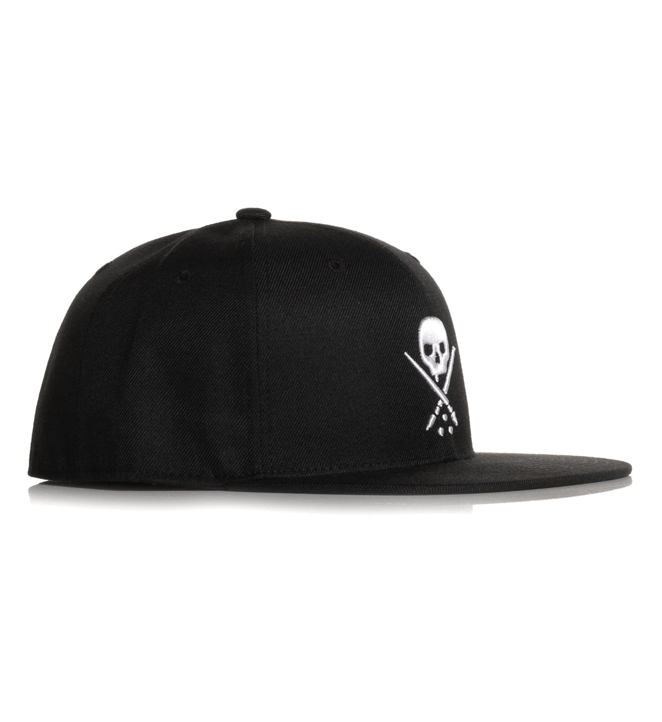 SULLEN CLOTHING BADGE FITTED HAT BLACK & WHITE CAP