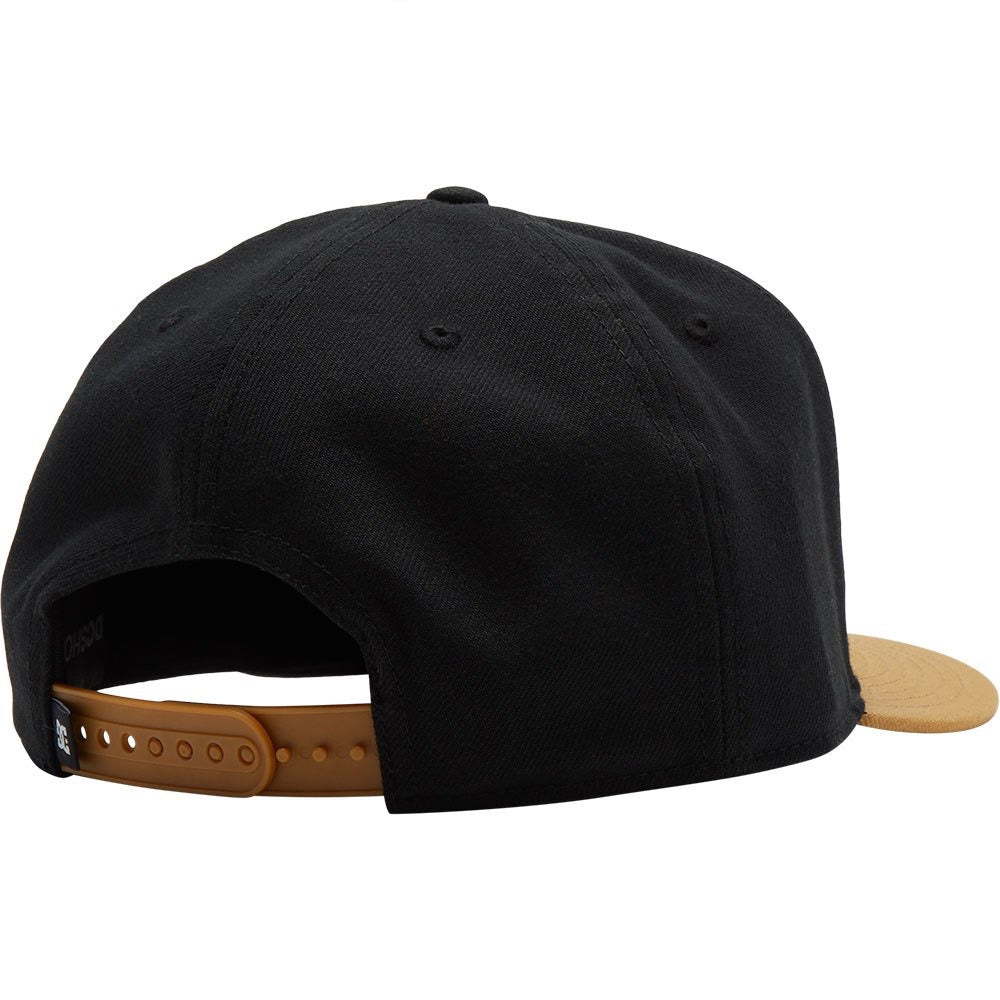 DC SHOES STARS 94 EMPIRE BLACK & BROWN SNAPBACK CAP HAT