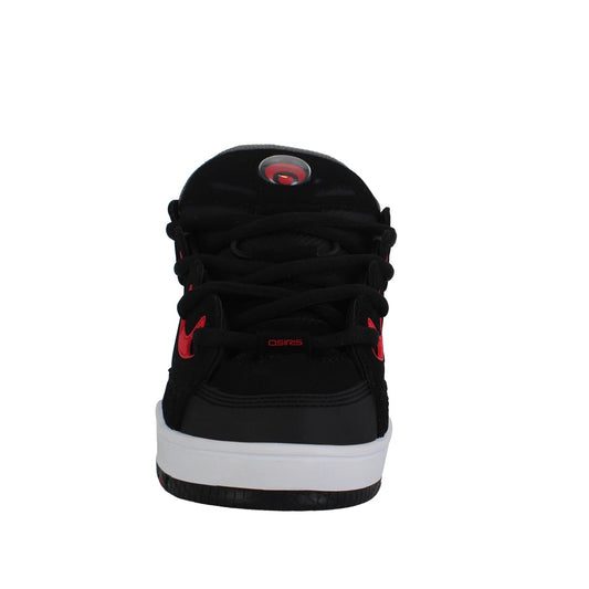OSIRIS SHOES D3 E BLACK CHARCOAL RED TRAINERS