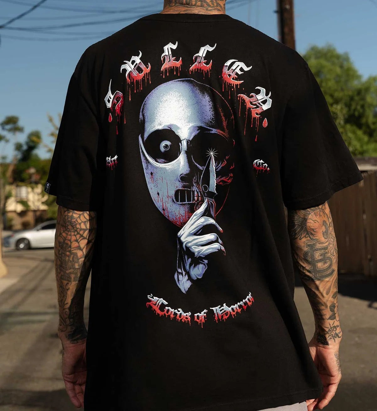 SULLEN CLOTHING HORROR ICON LECTOR PREMIUM T-SHIRT