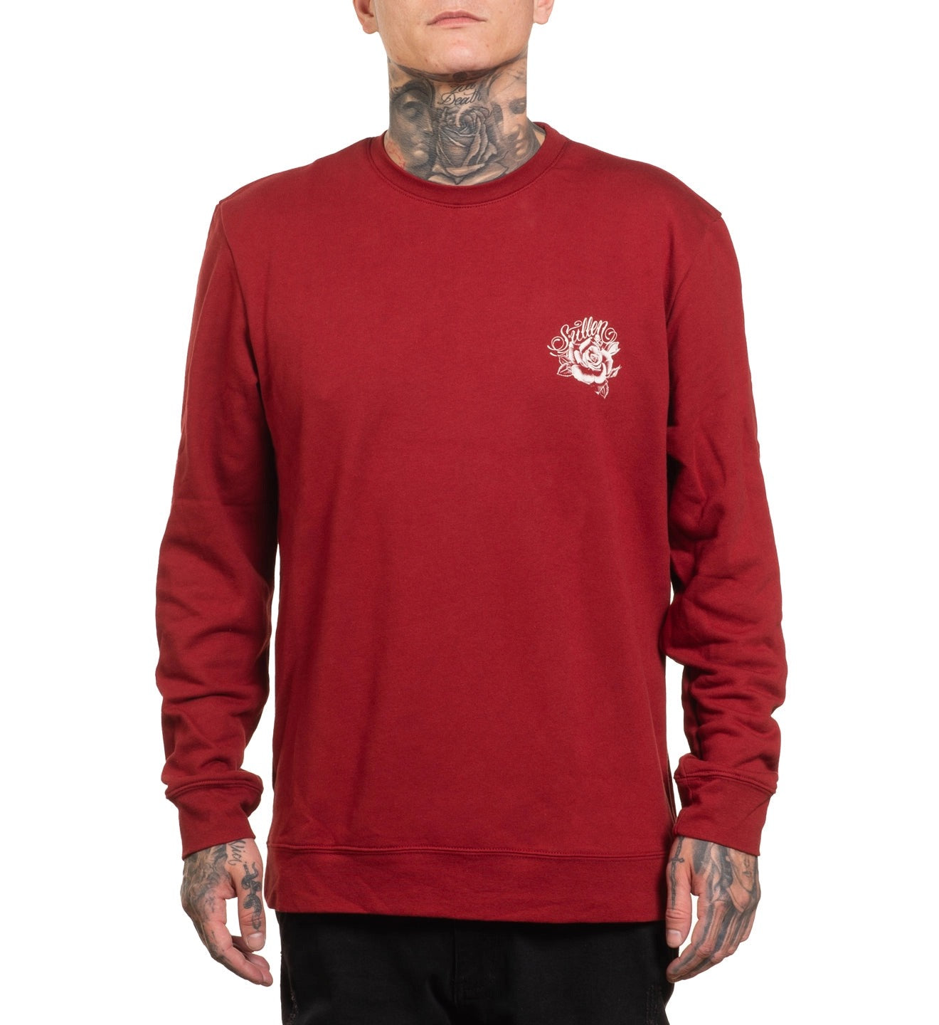 SULLEN CLOTHING AMOR ETERNO CREW LYTE SUN DRIED TOMATO SWEATSHIRT (2XL)