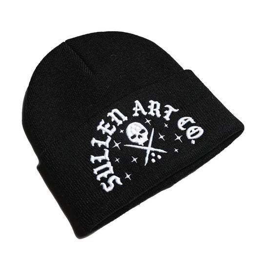SULLEN CLOTHING ROCKER BLACK BEANIE HAT