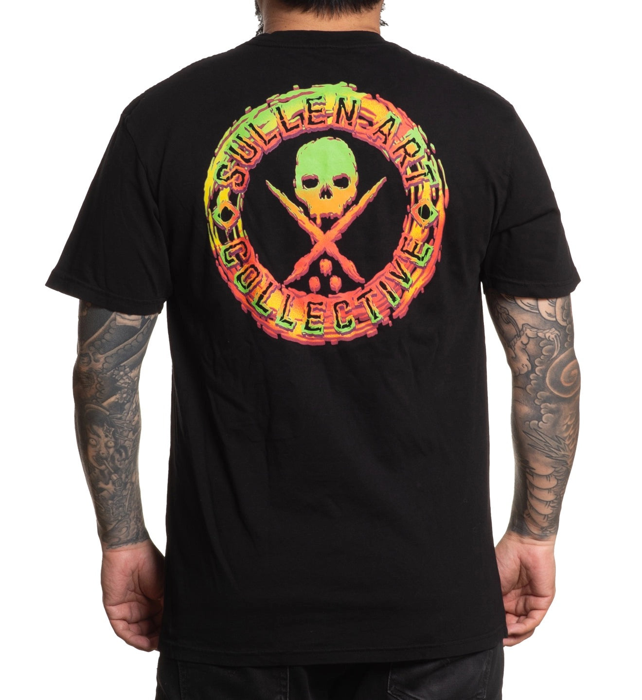 SULLEN CLOTHING RASTA SLIME BADGE PREMIUM T-SHIRT