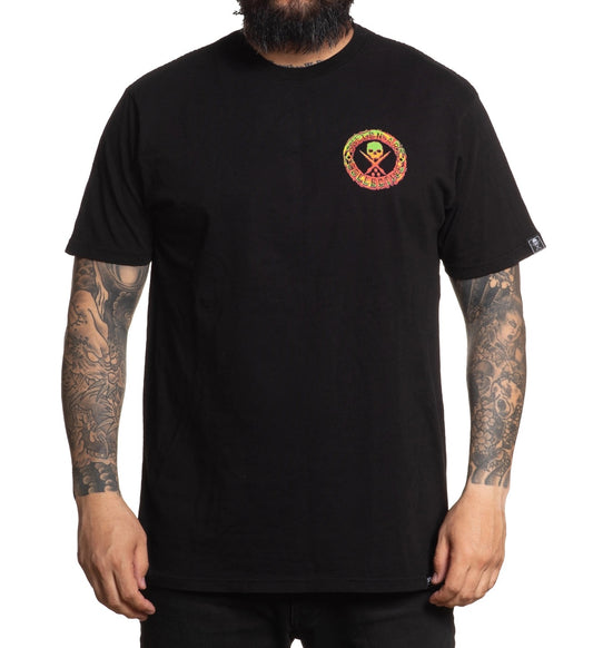 SULLEN CLOTHING RASTA SLIME BADGE PREMIUM T-SHIRT