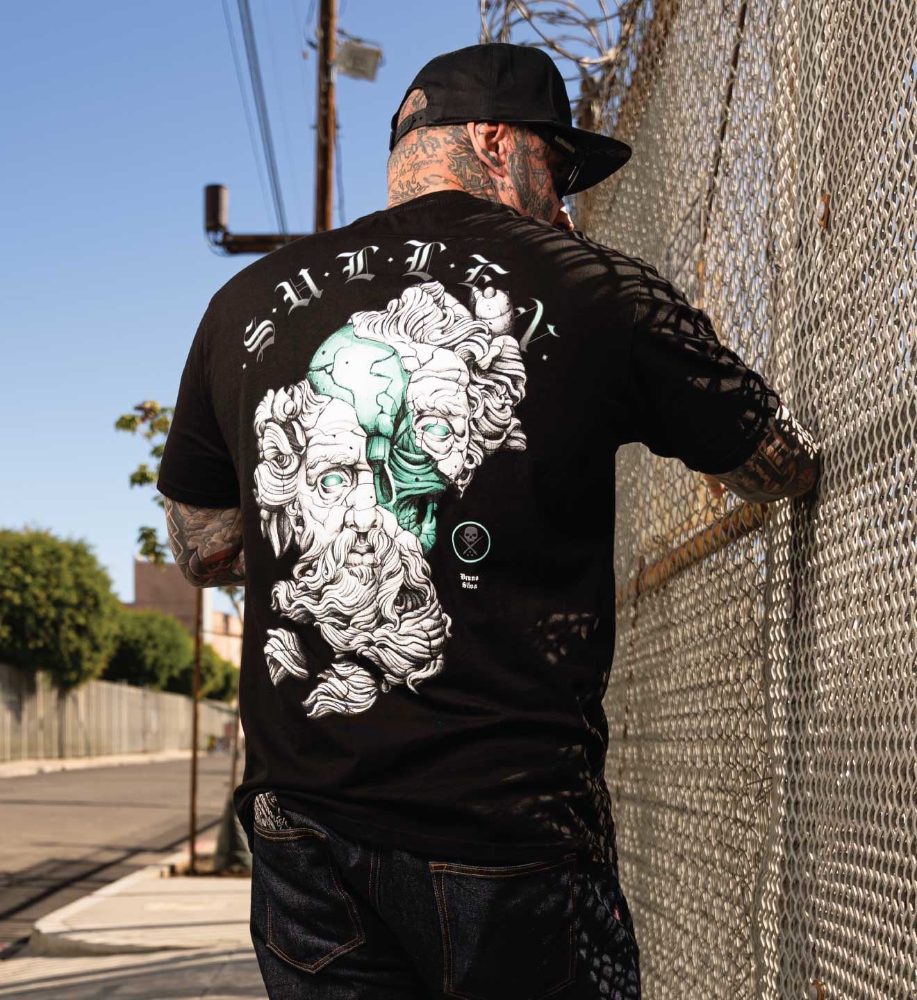 SULLEN CLOTHING FRACTURED PREMIUM T-SHIRT