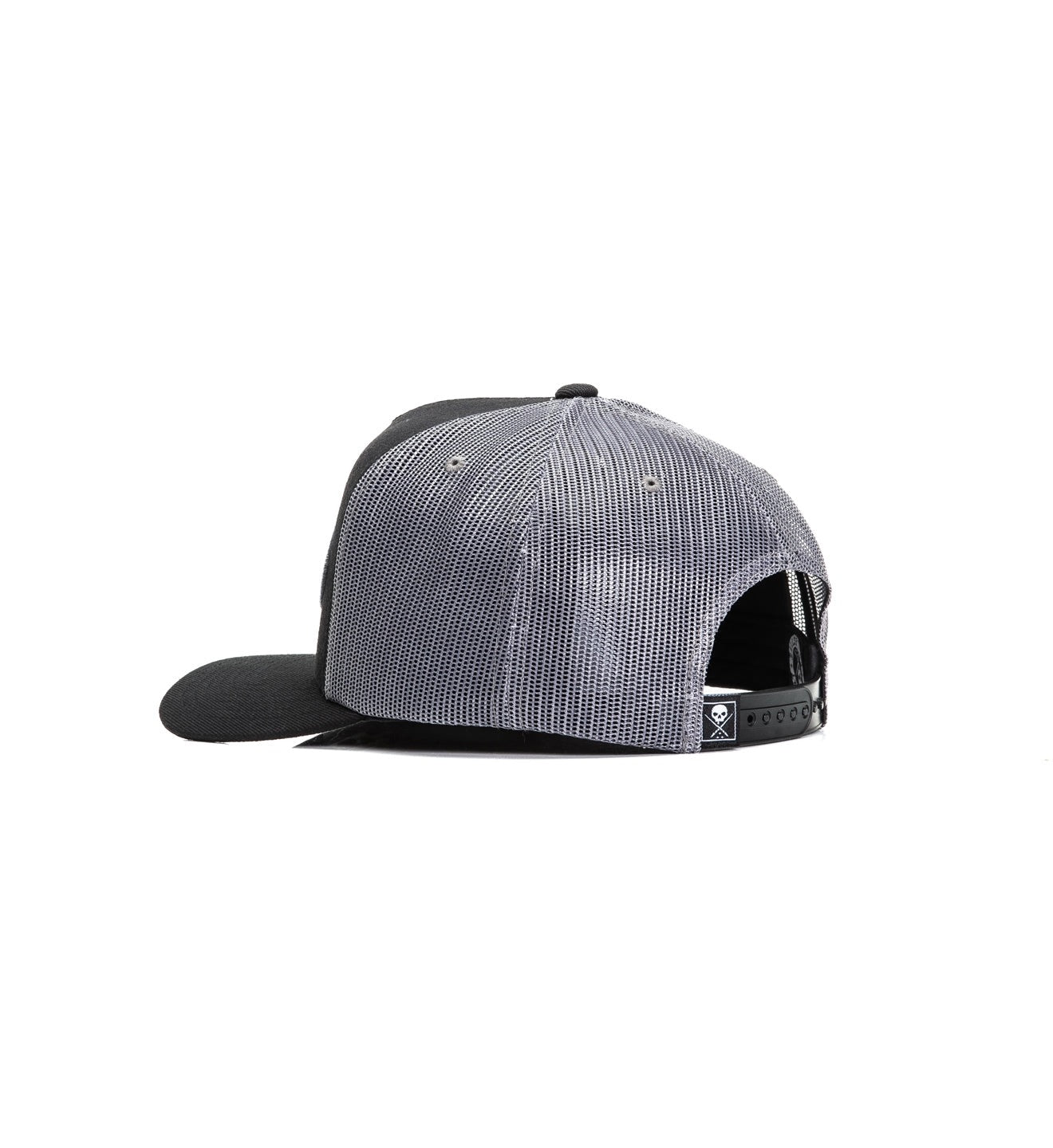 SULLEN CLOTHING OG STAR BLACK & GREY SNAPBACK TRUCKER CAP HAT