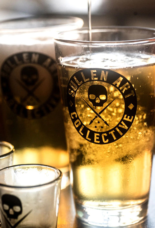 SULLEN CLOTHING BEER GLASS