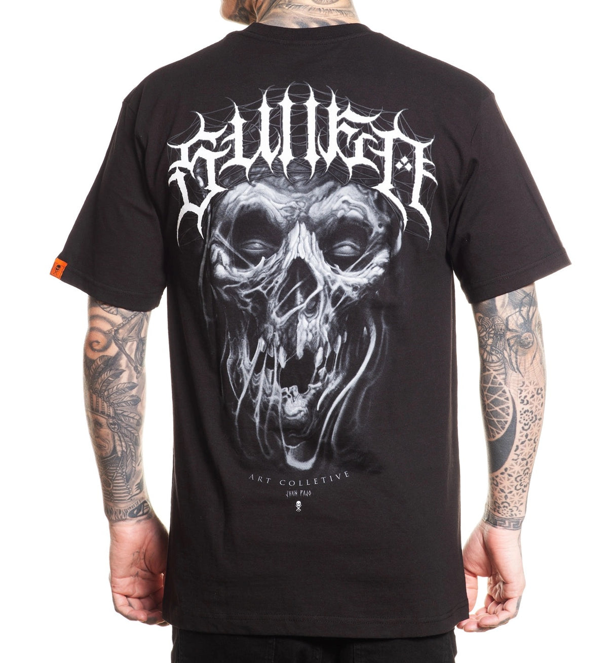 SULLEN CLOTHING JUAN PAJO SULLEWEEN STANDARD BLACK T-SHIRT