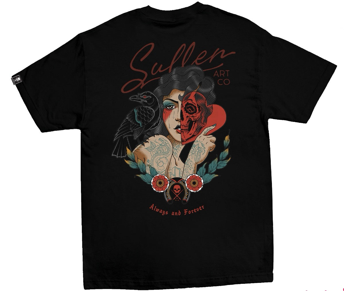 SULLEN CLOTHING ALWAYS BLACK PREMIUM T-SHIRT
