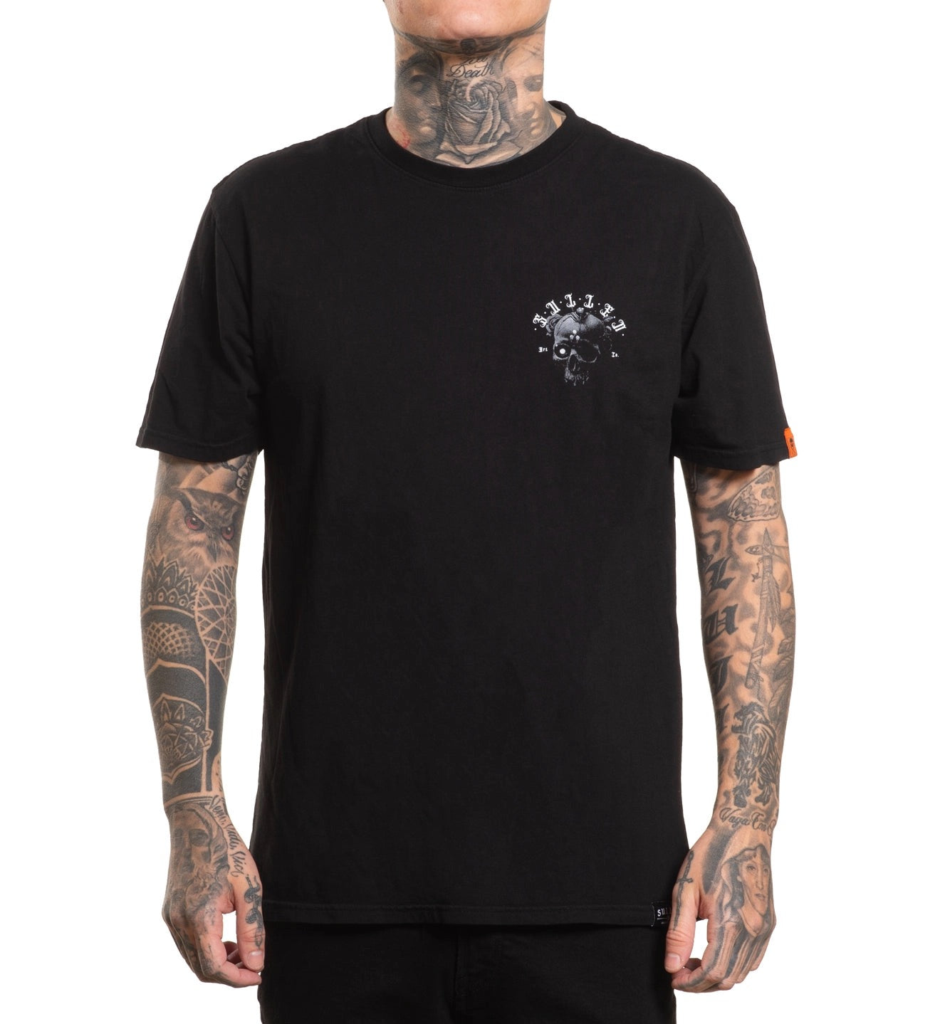 SULLEN CLOTHING BLAQ SKULL PREMIUM T-SHIRT