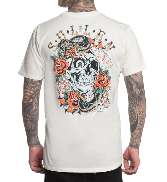 SULLEN CLOTHING DEAL ME IN ANTIQUE WHITE PREMIUM T-SHIRT