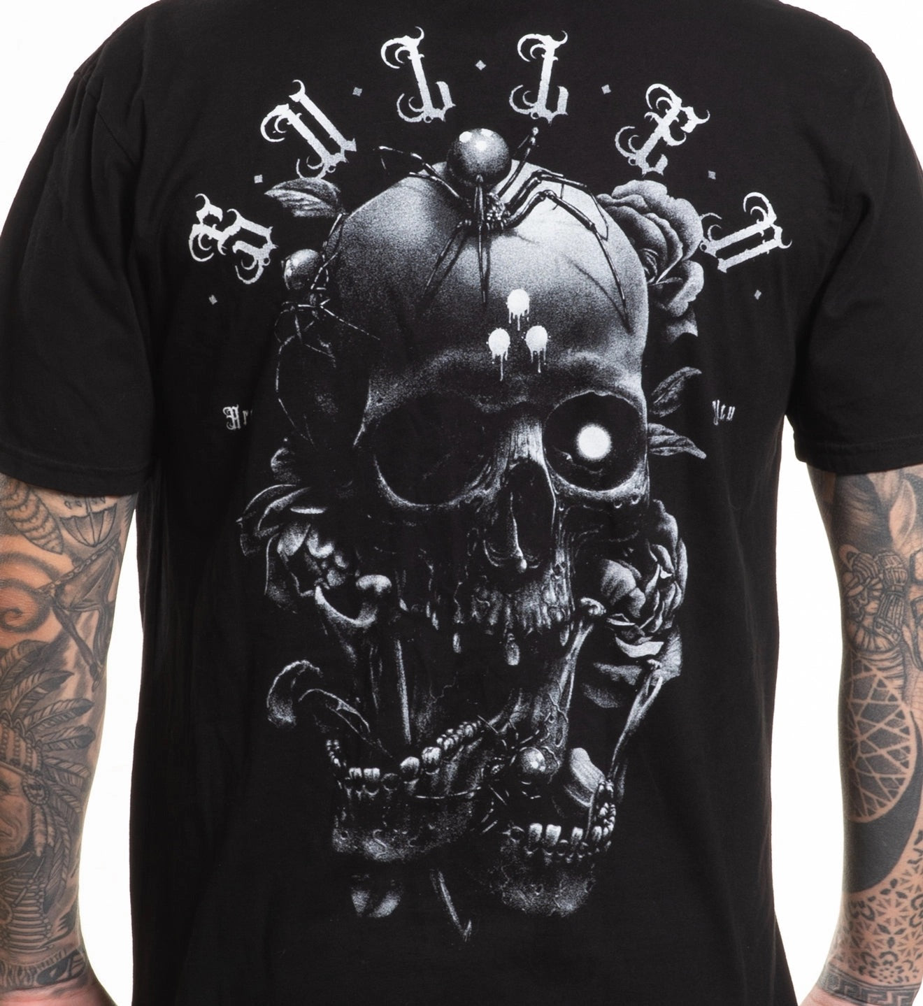 SULLEN CLOTHING BLAQ SKULL PREMIUM T-SHIRT