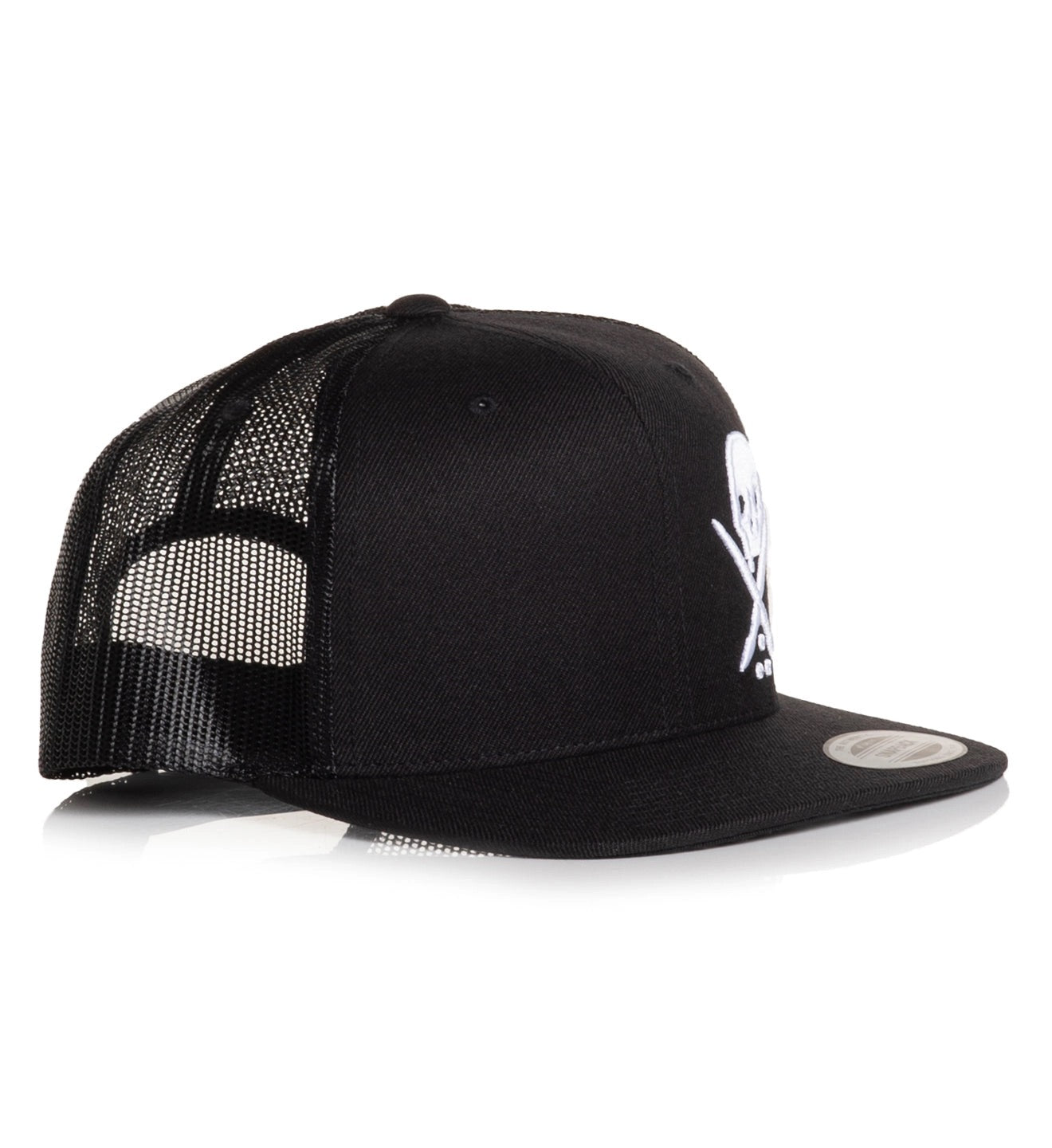 SULLEN CLOTHING HOOK BLACK TRUCKER HAT SNAPBACK CAP
