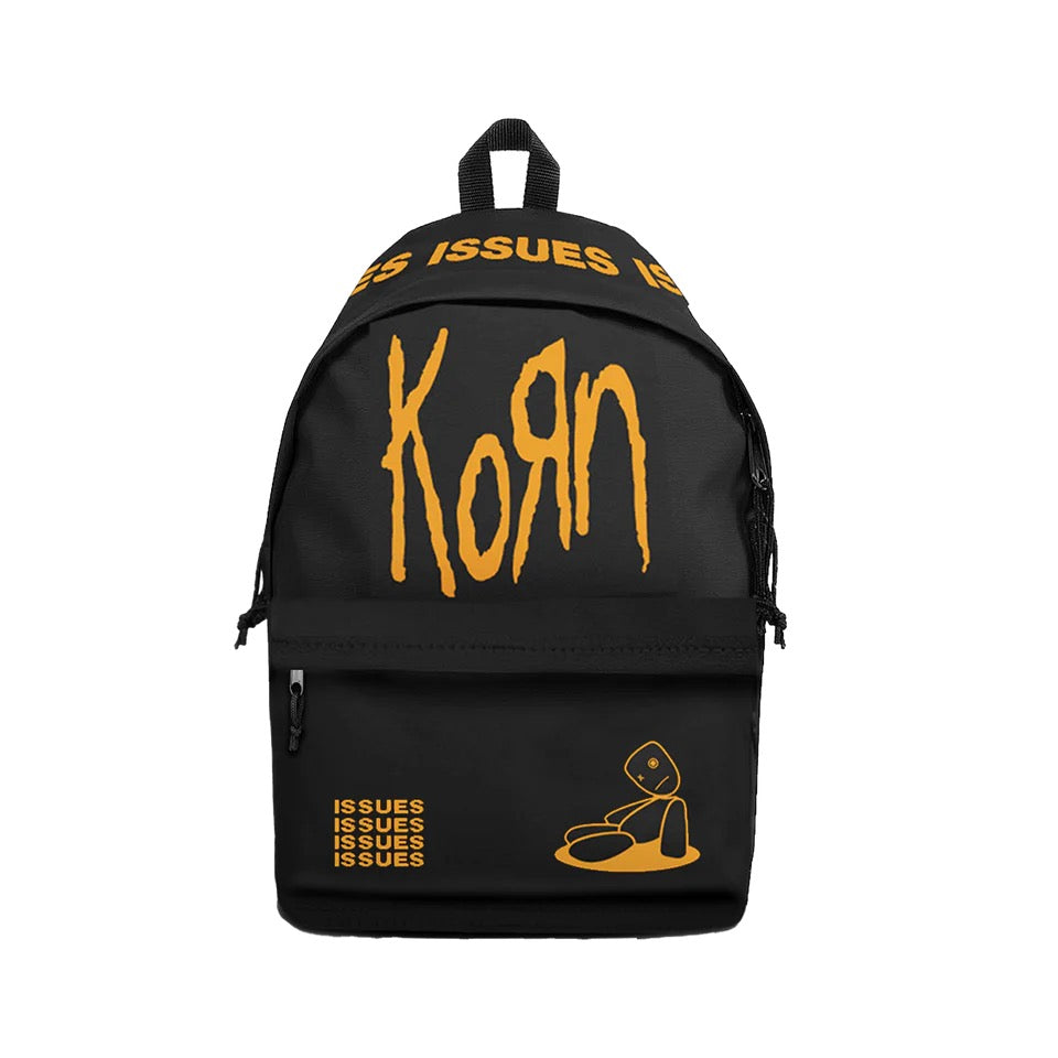 KORN - ISSUES DAYPACK BACKPACK - ROCKSAX