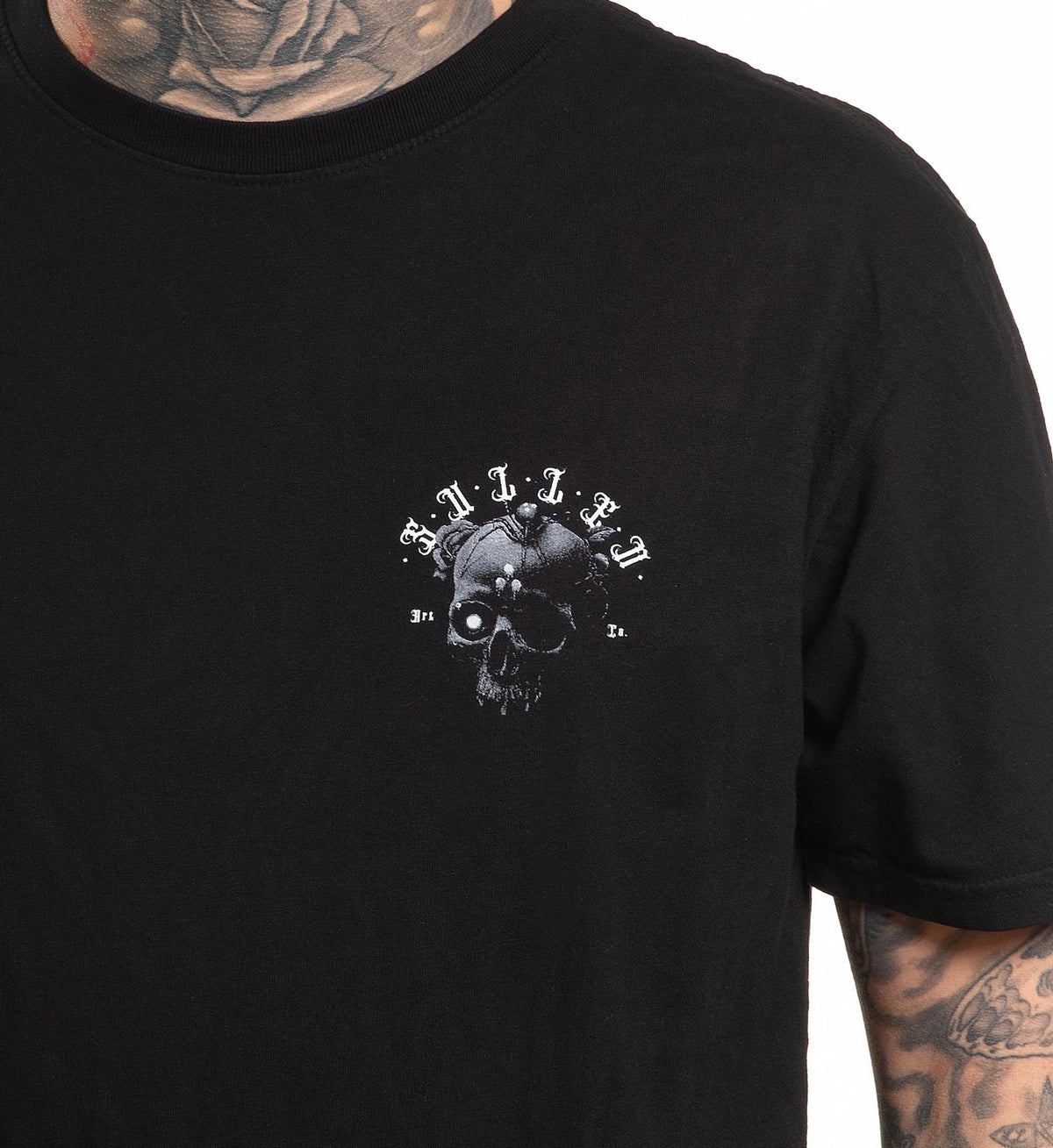SULLEN CLOTHING BLAQ SKULL PREMIUM T-SHIRT