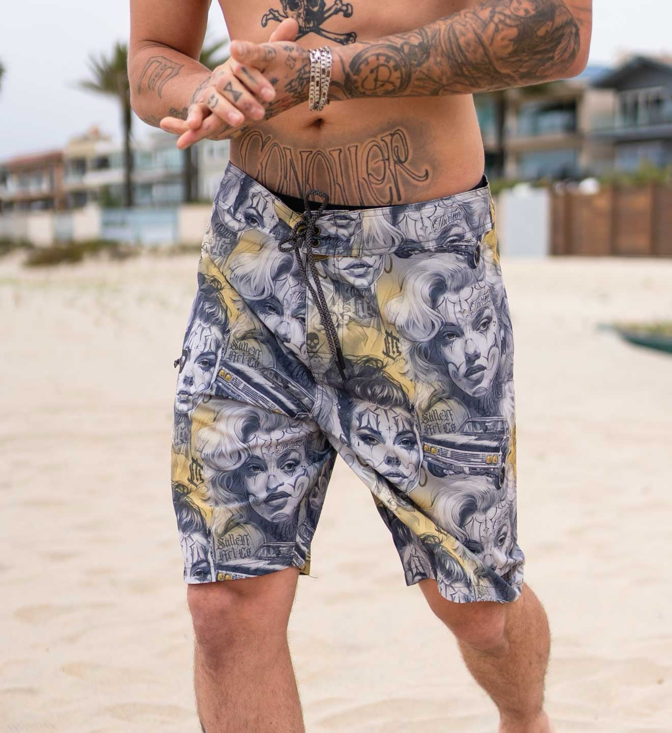 SULLEN CLOTHING DOUBLES 20" BOARDSHORTS
