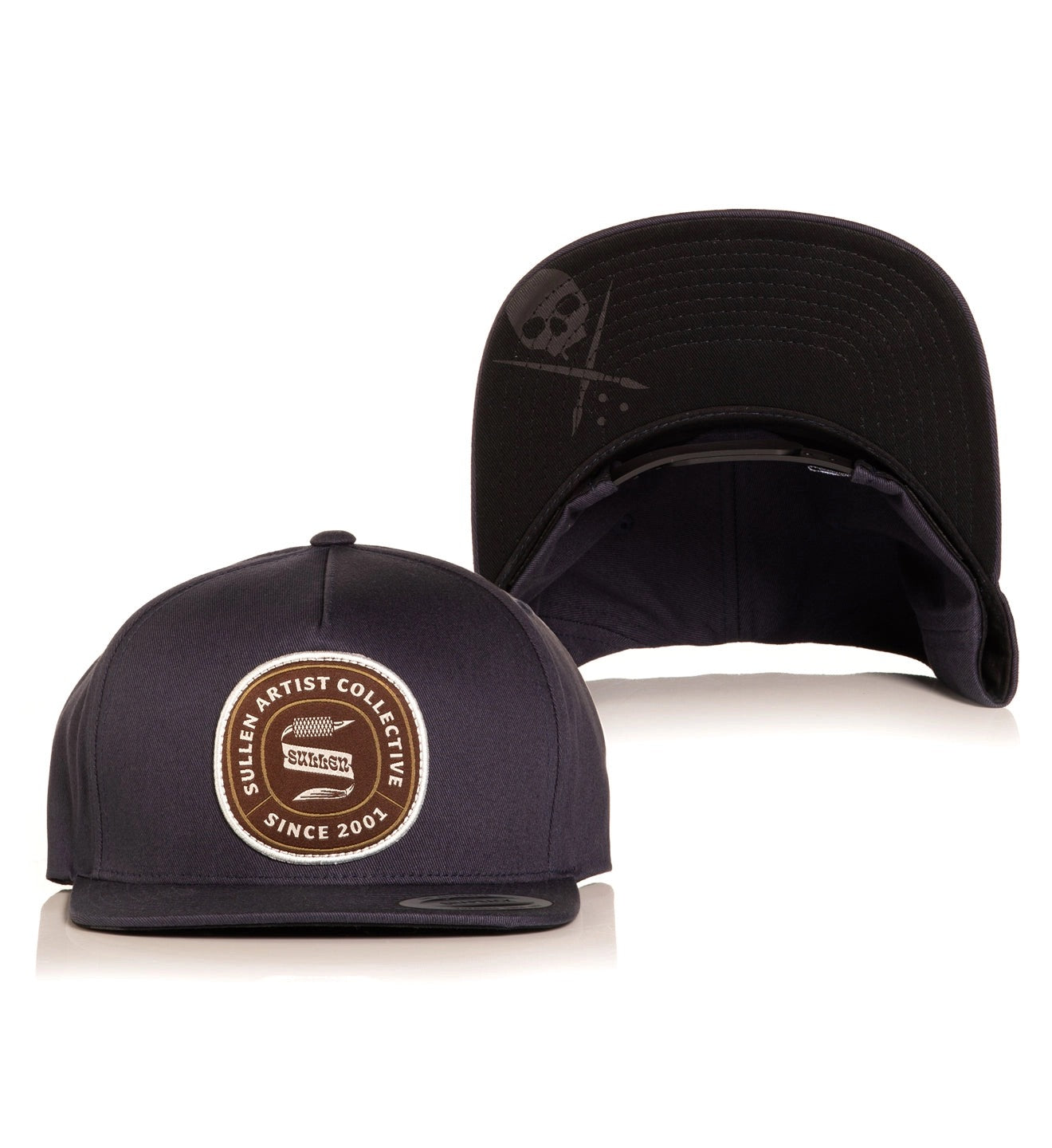 SULLEN CLOTHING INSTRUMENTS INK NAVY SNAPBACK CAP HAT