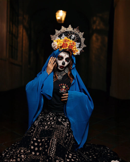 SULLEN CLOTHING SANTA MUERTE "1 TON" PREMIUM HEAVYWEIGHT T-SHIRT