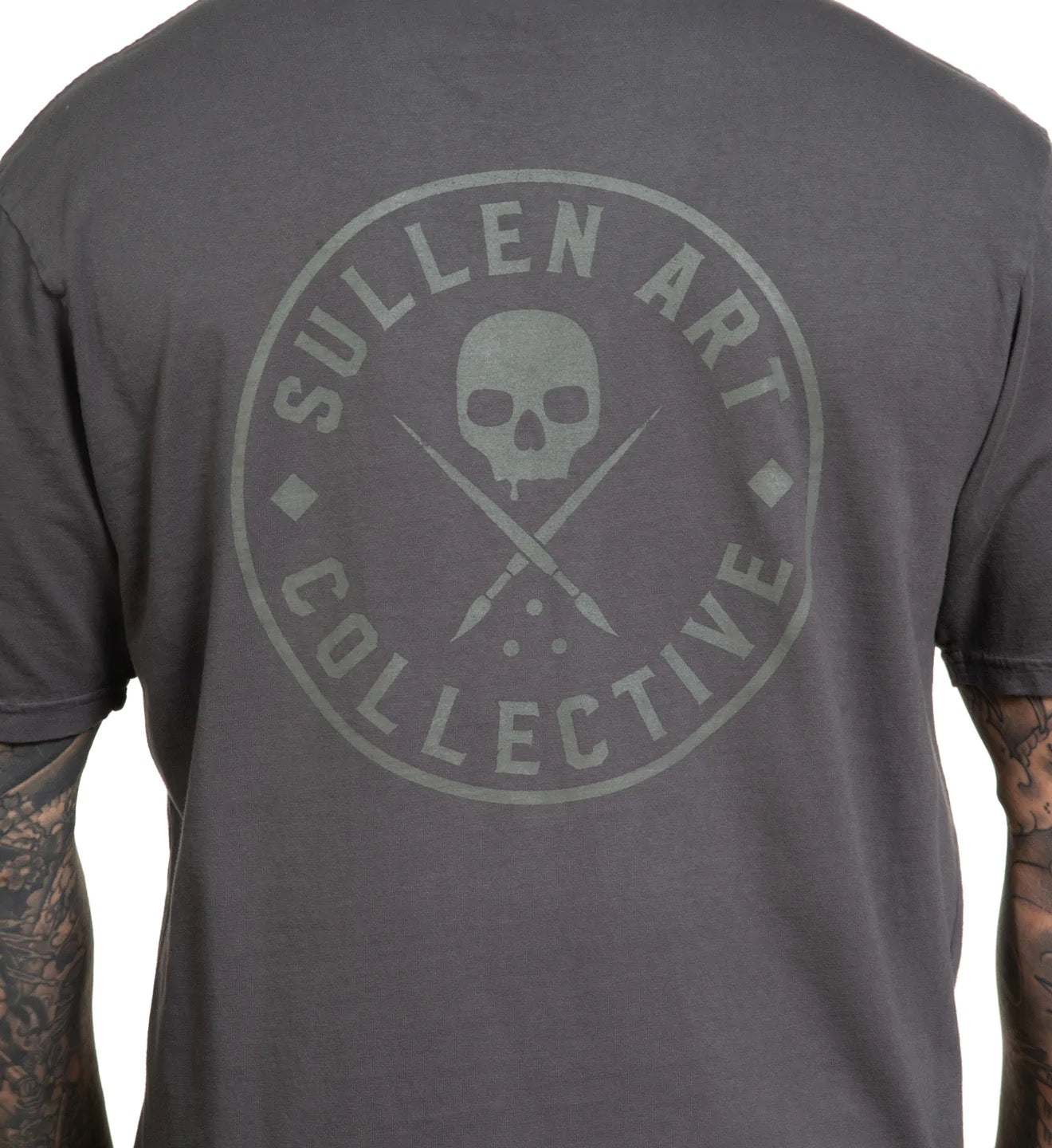 SULLEN CLOTHING EVER PREMIUM CASTLE ROCK GREY T-SHIRT