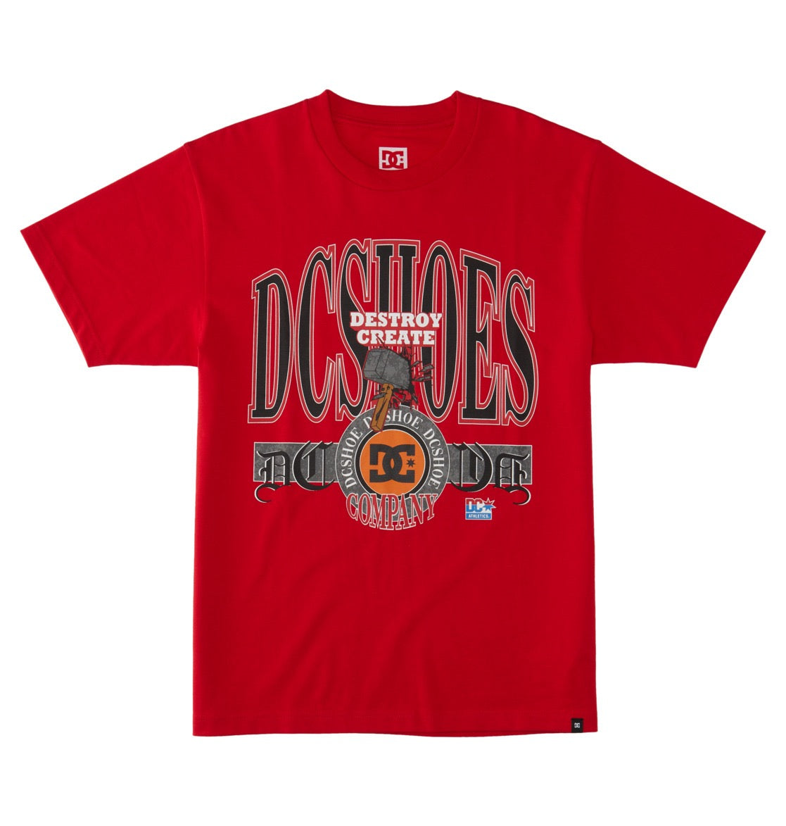 DC SHOES SHY TOWN T-SHIRT RACING RED