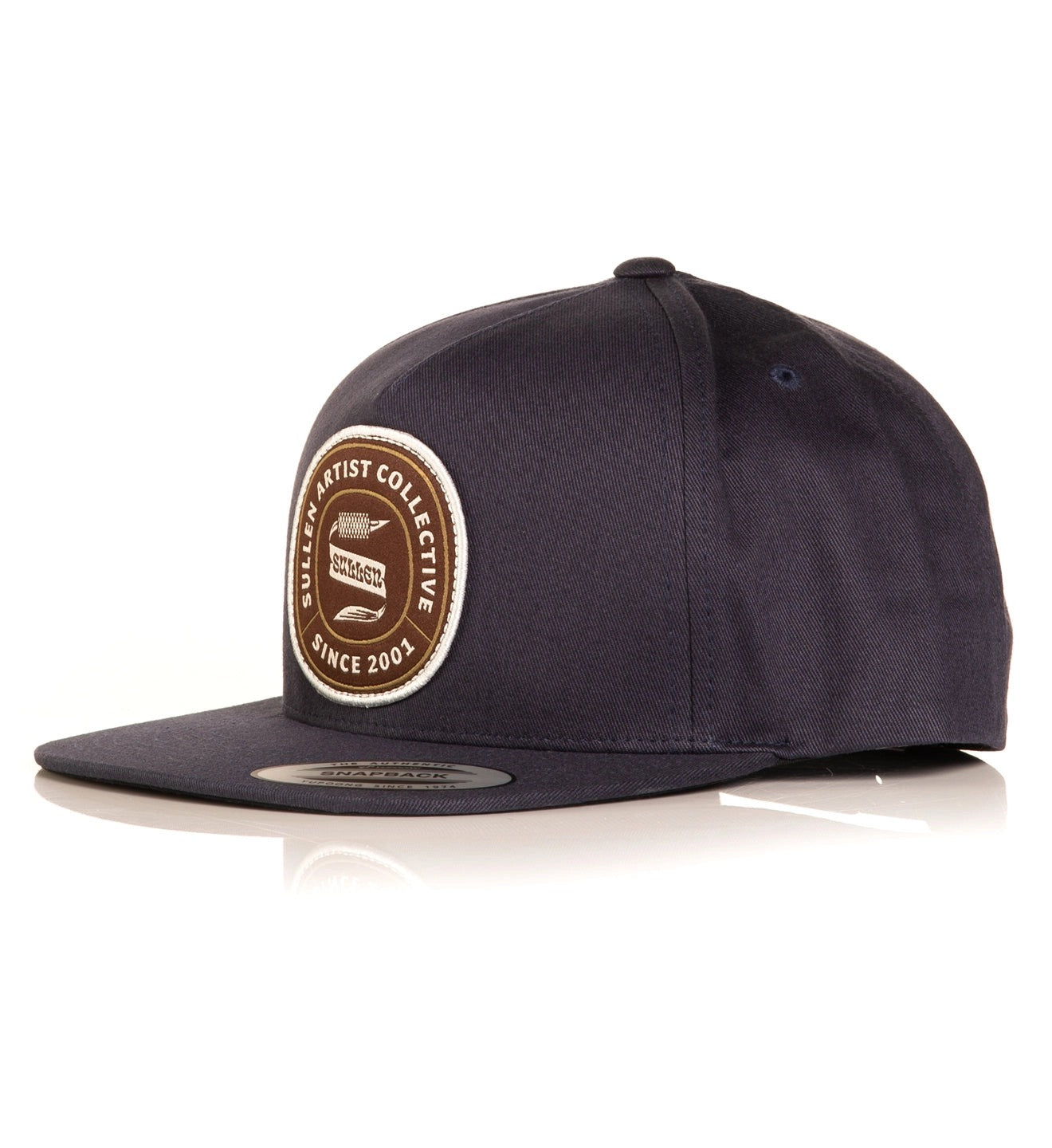 SULLEN CLOTHING INSTRUMENTS INK NAVY SNAPBACK CAP HAT