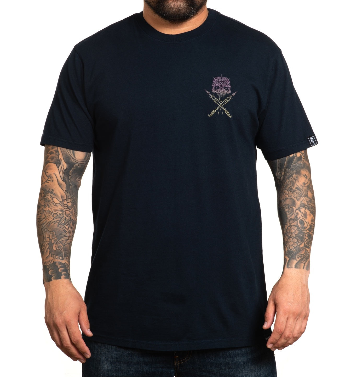 SULLEN CLOTHING SERGE MURDOC BLACK PREMIUM T-SHIRT