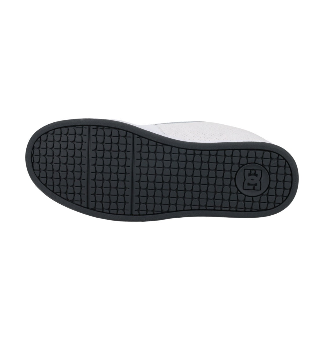 DC SHOES NET WHITE GREY BLACK TRAINERS
