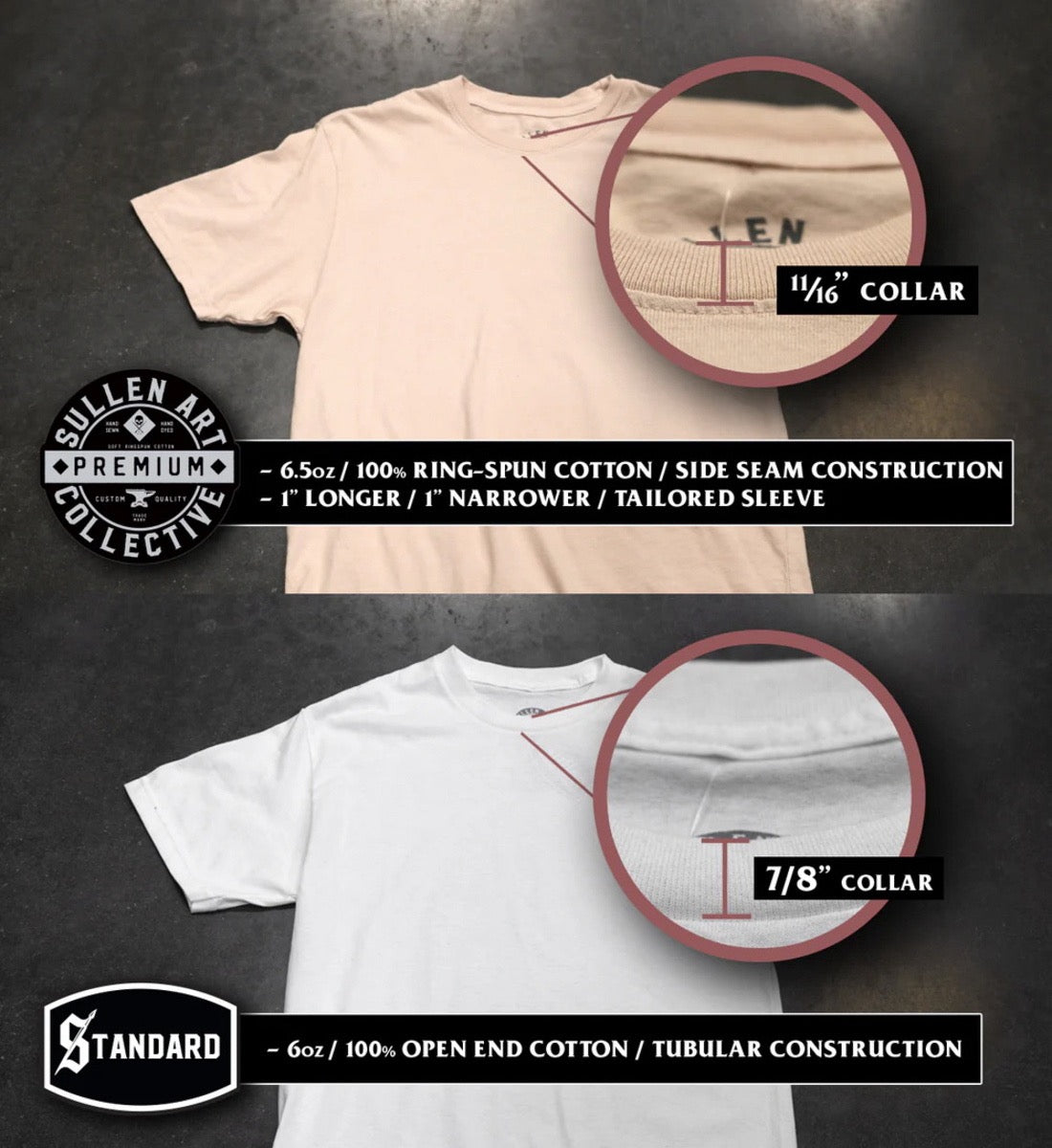 SULLEN CLOTHING HOT AND FRESH PREMIUM WHITE T-SHIRT