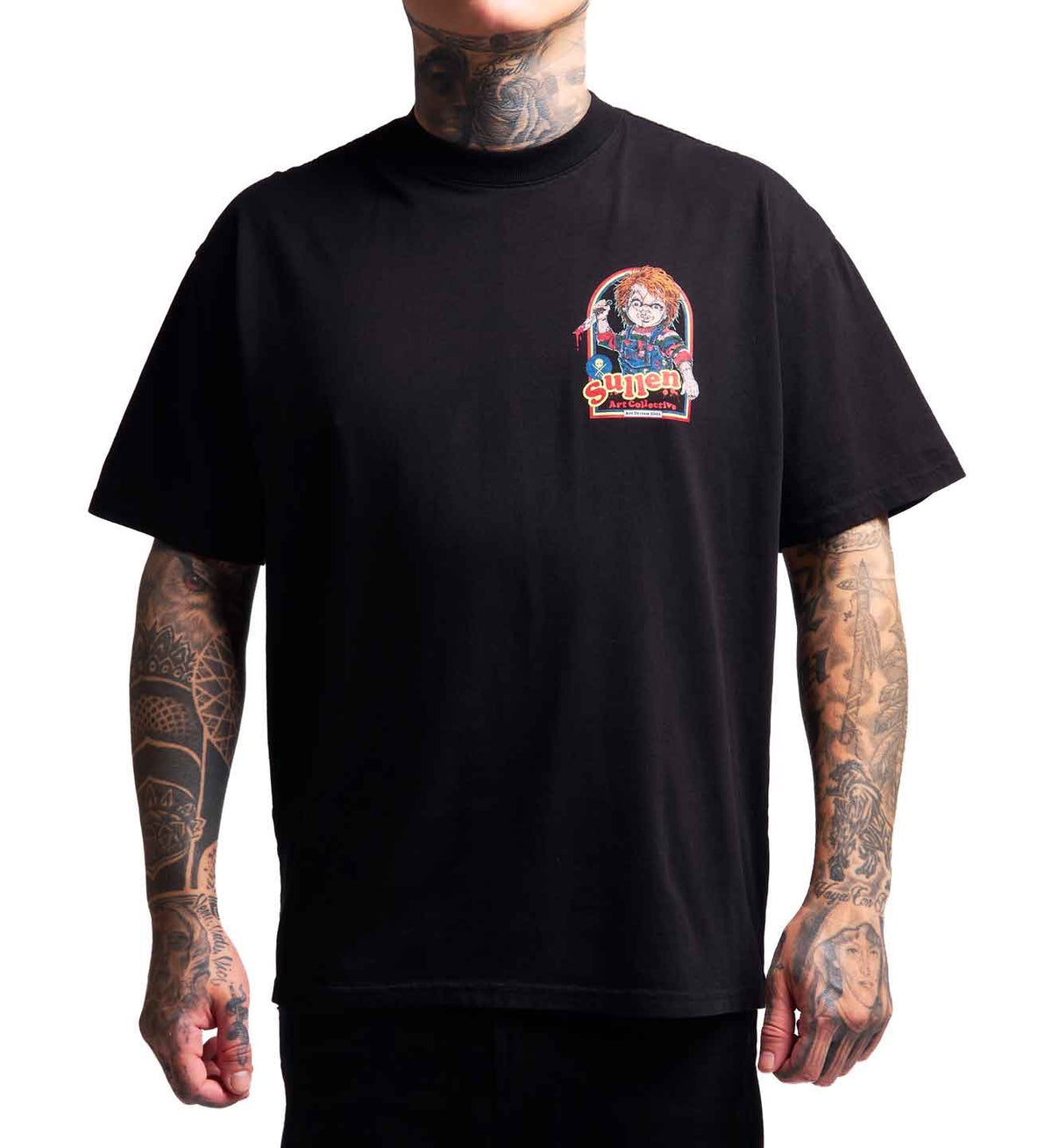 SULLEN CLOTHING WANNA PLAY "1 TON" OVERSIZED HEAVYWEIGHT PREMIUM T-SHIRT