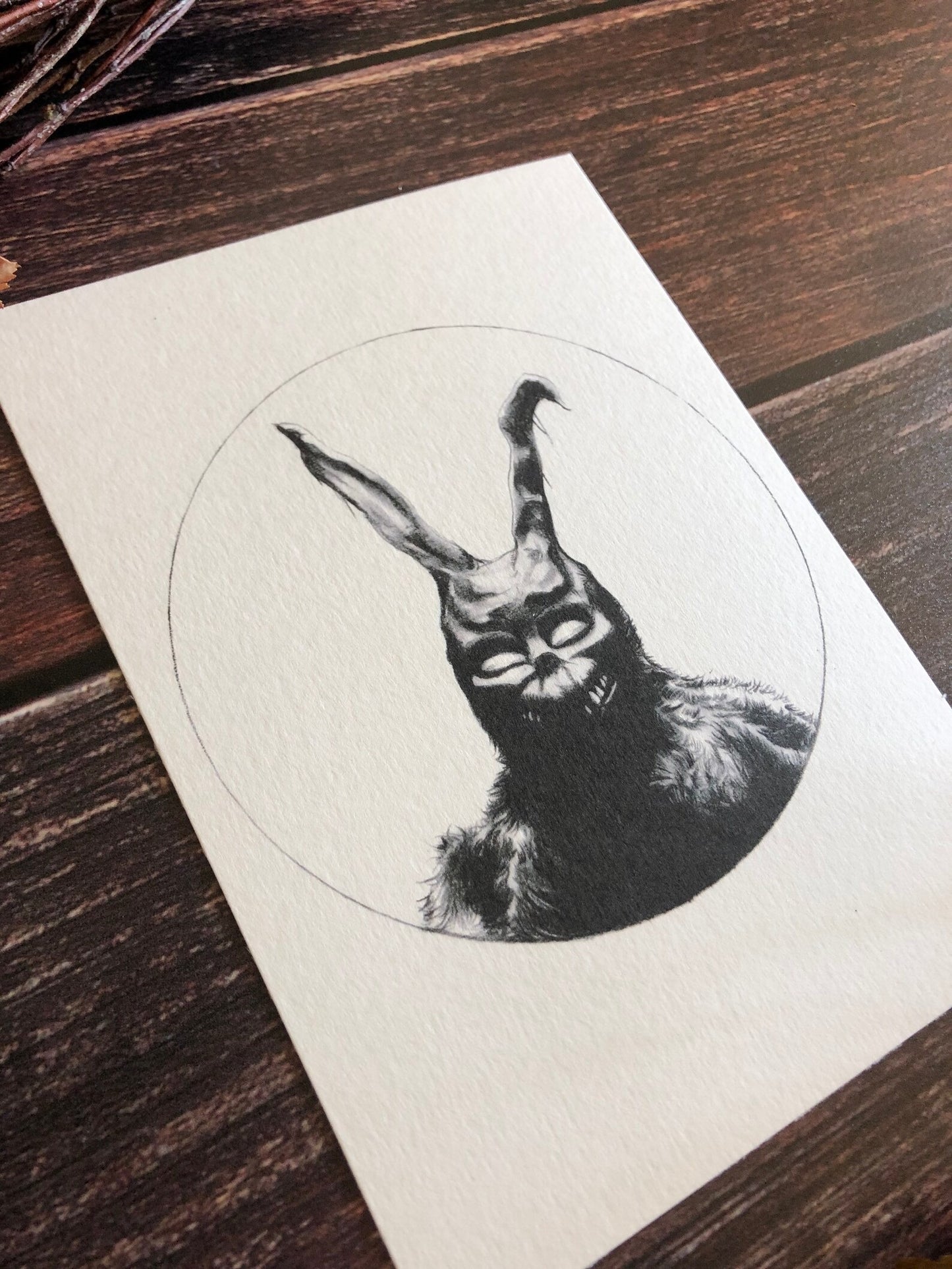 Donnie Darko Frank - Cult Film Print 8x10" - ANDY SCIAZKO ART
