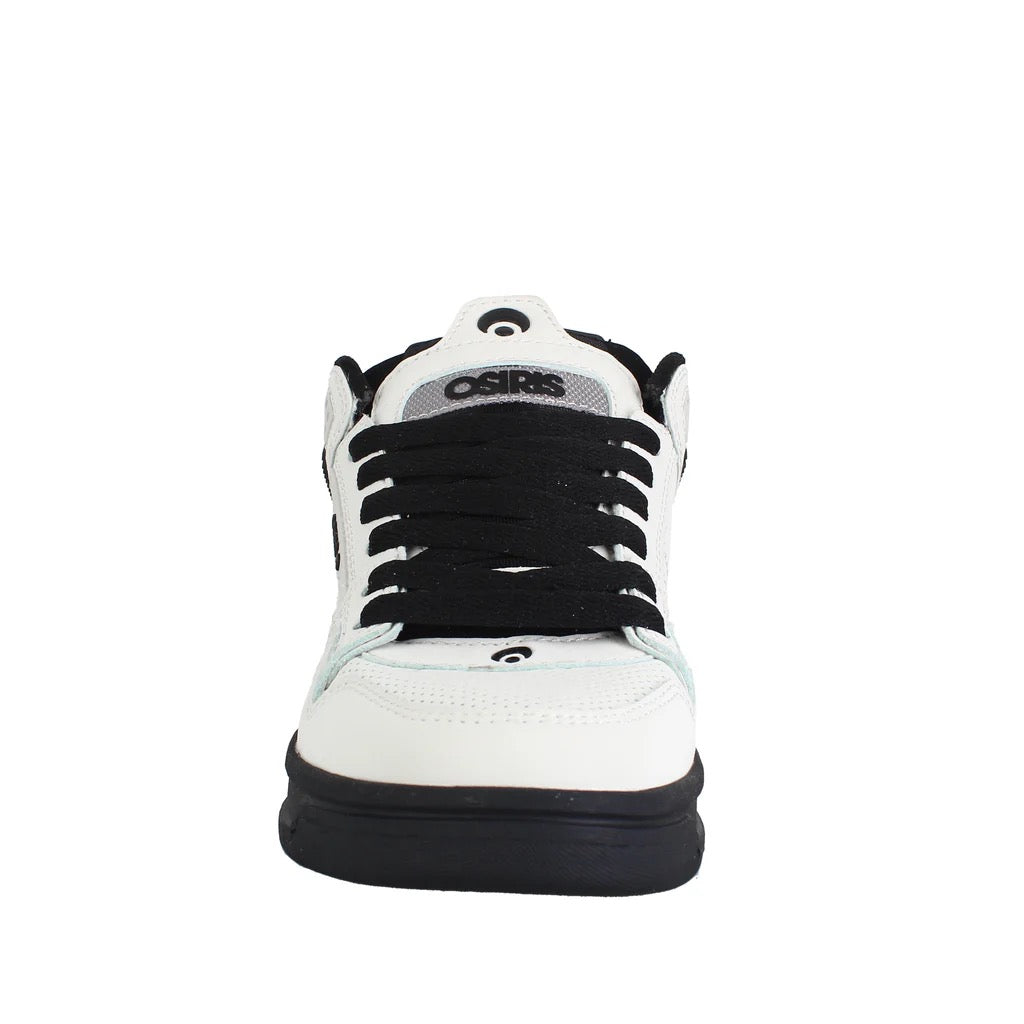 OSIRIS SHOES PERIL EGGSHELL WHITE BLACK TRAINERS