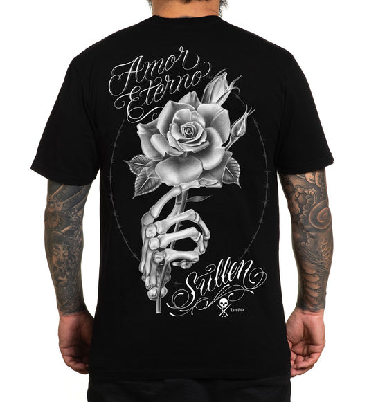 SULLEN CLOTHING AMOR ETERNO JET BLACK PREMIUM T-SHIRT