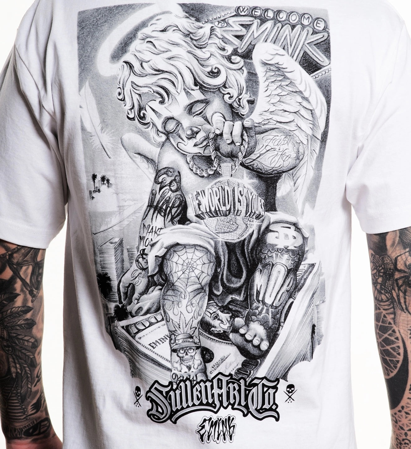 SULLEN CLOTHING EMINK STANDARD WHITE T-SHIRT