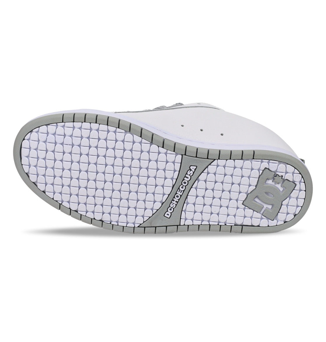 DC SHOES COURT GRAFFIK WHITE GREY TRAINERS
