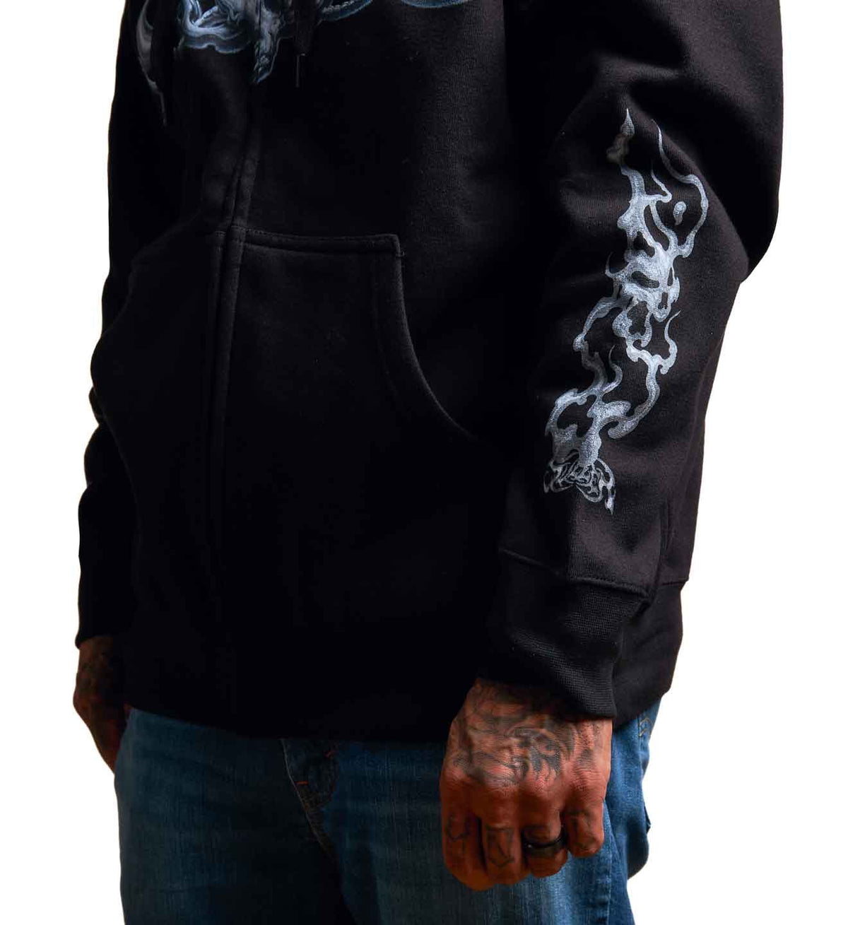 SULLEN CLOTHING KYLE ADAMS ZIP UP HOODIE