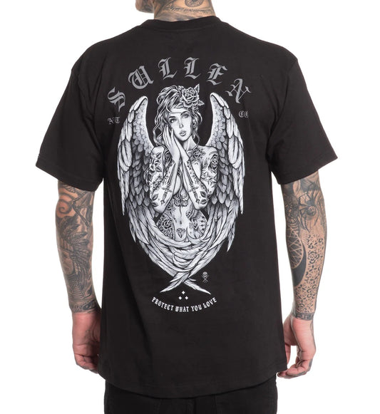 SULLEN CLOTHING DREAM ANGEL BLACK STANDARD T-SHIRT