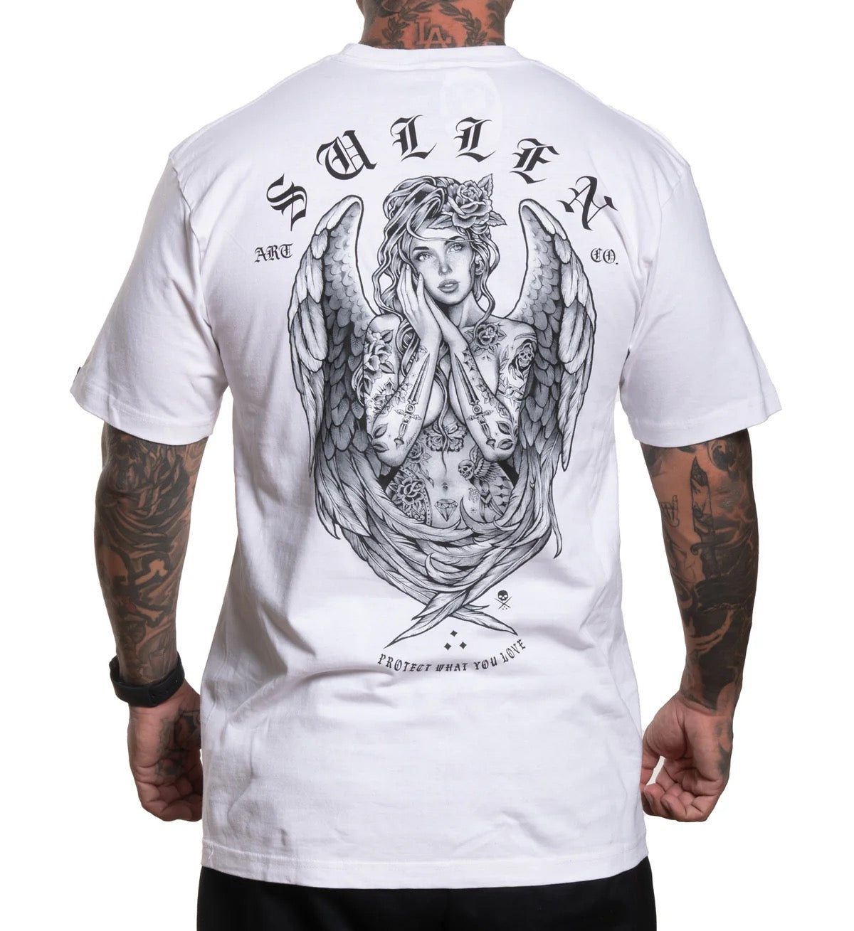 SULLEN CLOTHING DREAM ANGEL WHITE STANDARD T-SHIRT