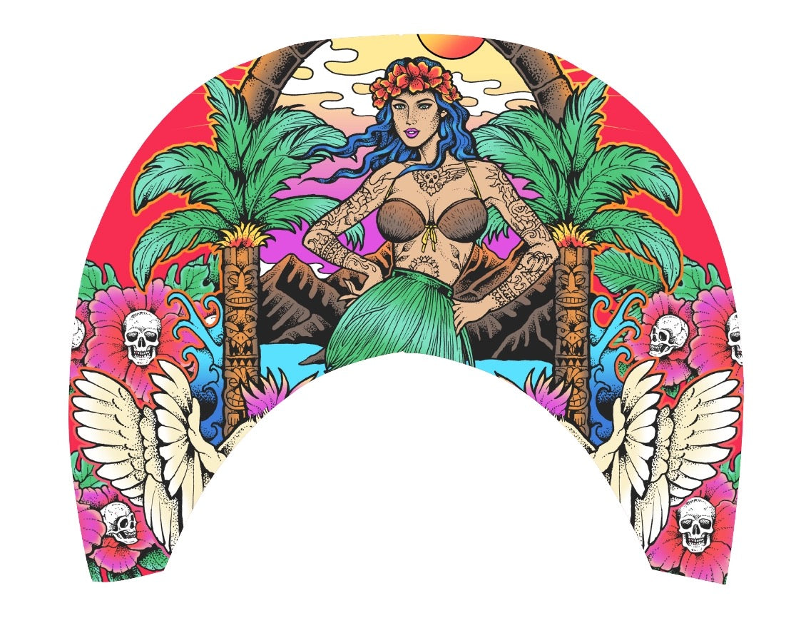 SULLEN CLOTHING FIRE ISLAND SNAPBACK CAP HAT