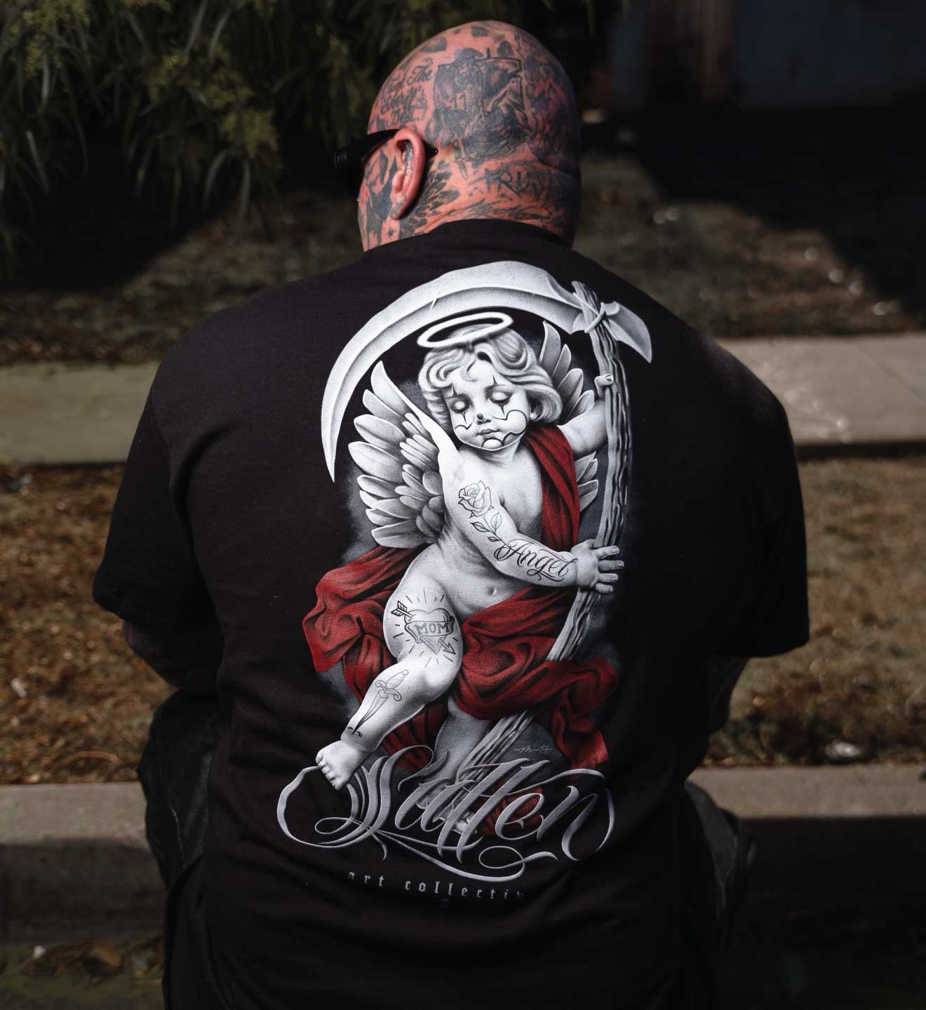 SULLEN CLOTHING RED ANGEL STANDARD T-SHIRT