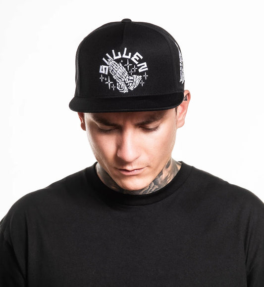 SULLEN CLOTHING AFTERLIFE BLACK SNAPBACK CAP