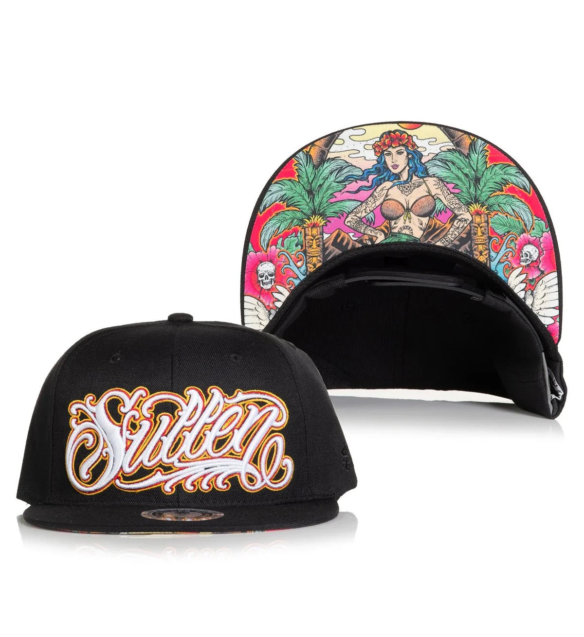 SULLEN CLOTHING FIRE ISLAND SNAPBACK CAP HAT