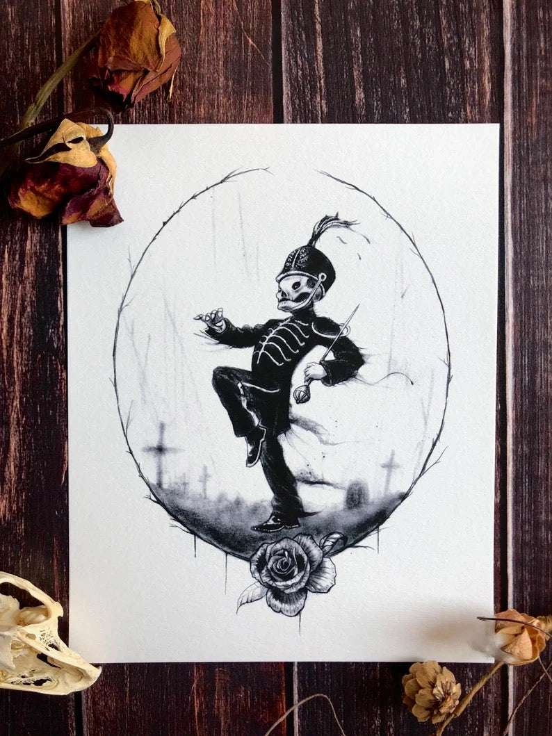Black Parade- Fine Art Print 8x10 - ANDY SCIAZKO ART