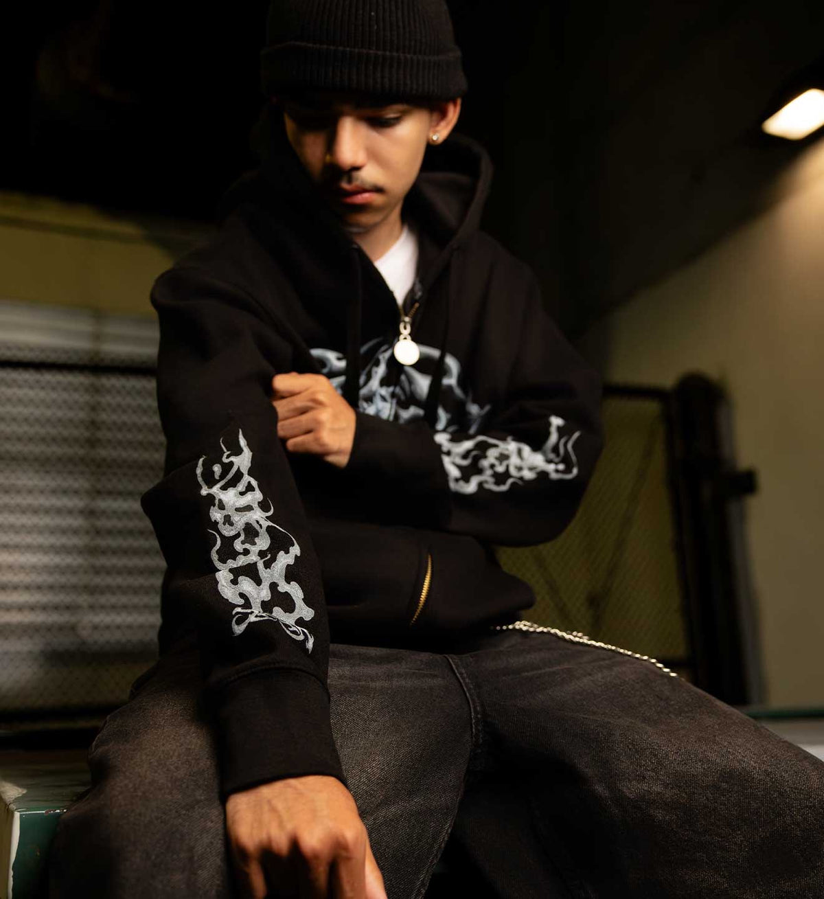 SULLEN CLOTHING KYLE ADAMS ZIP UP HOODIE