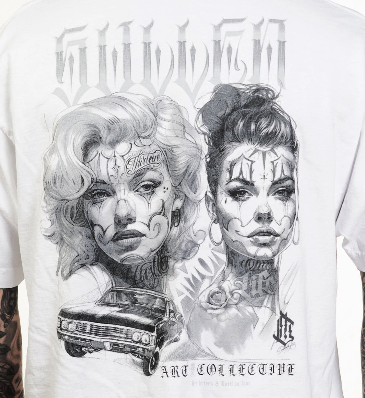 SULLEN CLOTHING DOUBLES "1 TON" PREMIUM HEAVYWEIGHT T-SHIRT