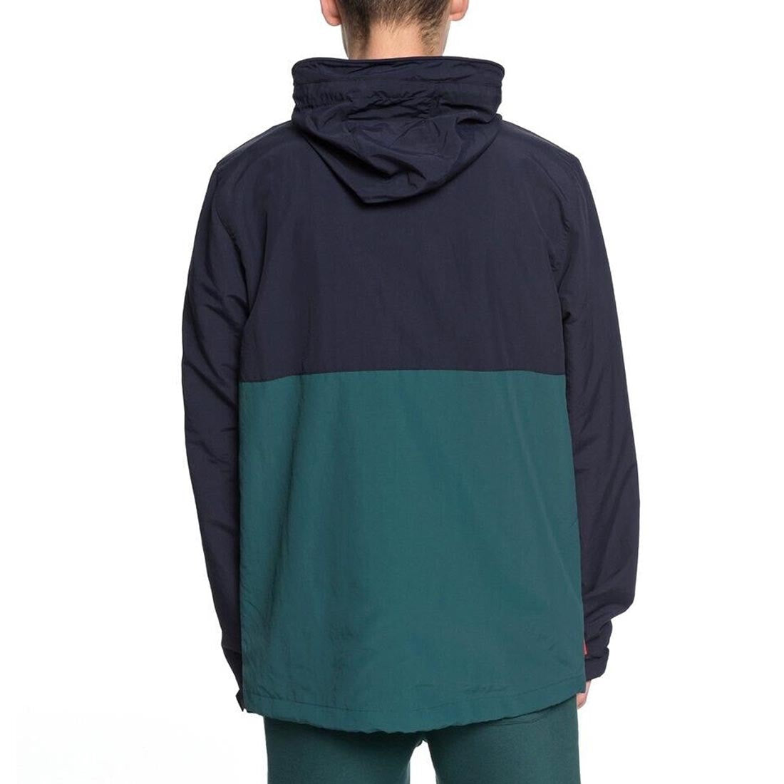 DC SHOES BAH WAY BLOCK NAVY & GREEN JACKET