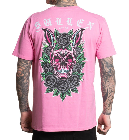 SULLEN CLOTHING SKULL BUNNY PINK PREMIUM T-SHIRT
