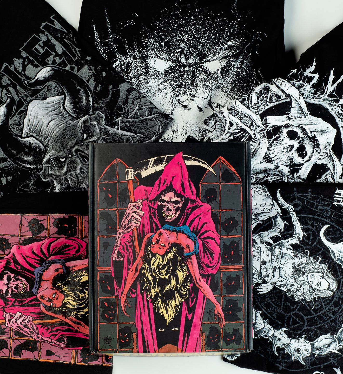 SULLEN CLOTHING NIGHTMARE COLLECTION 5 T-SHIRT BOX SET