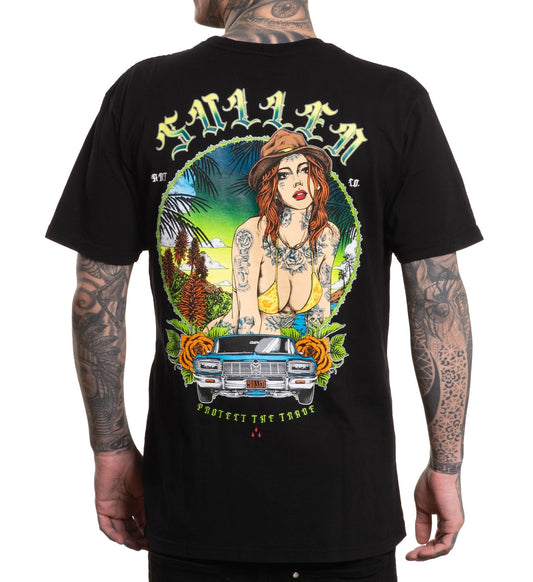 SULLEN CLOTHING CALI GIRL PREMIUM T-SHIRT