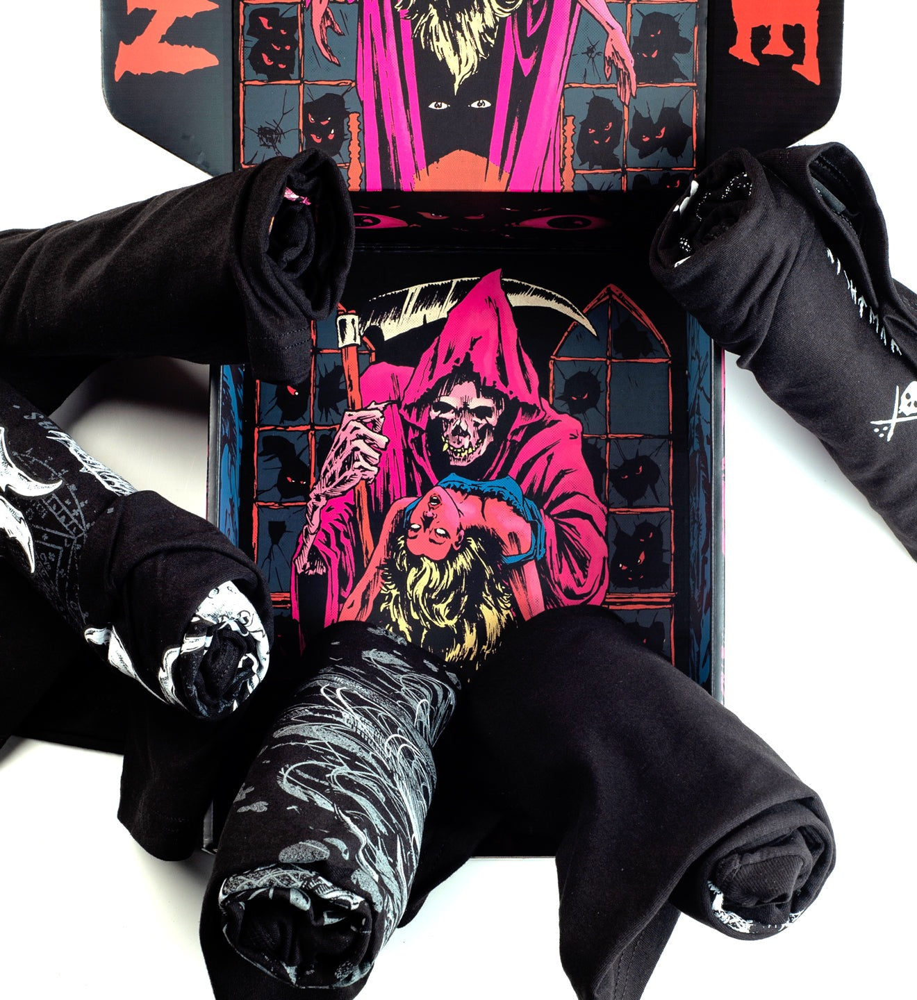 SULLEN CLOTHING NIGHTMARE COLLECTION 5 T-SHIRT BOX SET