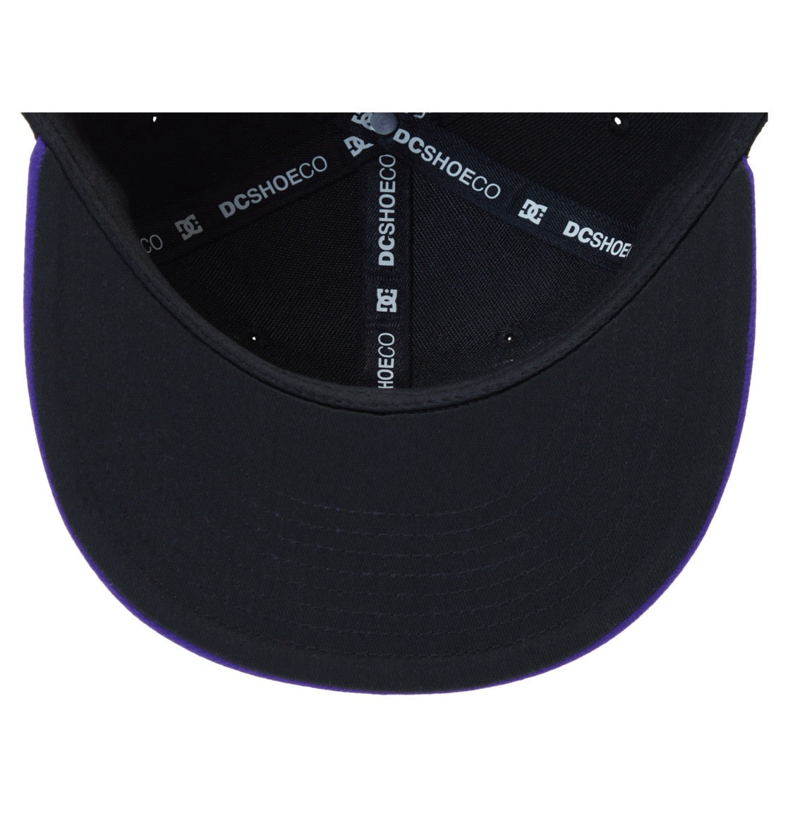 DC SHOES SHOWTIME EMPIRE BLACK & PURPLE SNAPBACK CAP HAT